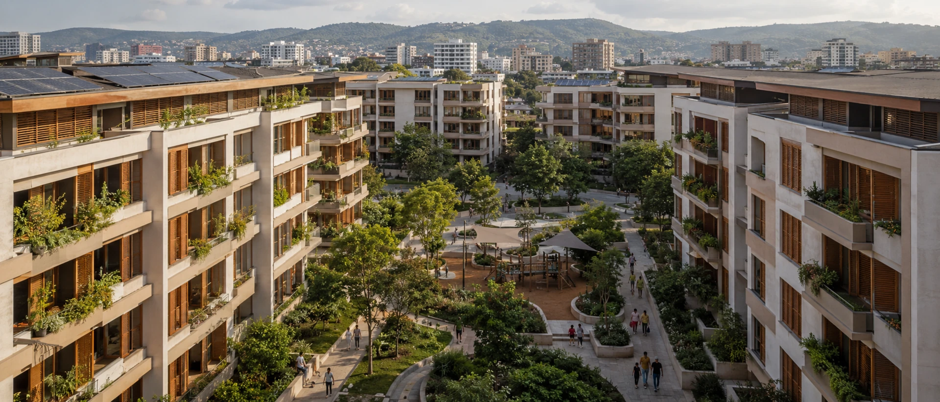 Editorial photograph for the Buildings & Built Environment solution.