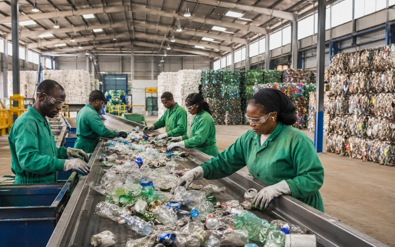 Editorial photograph for the Waste & Circular Economy solution.