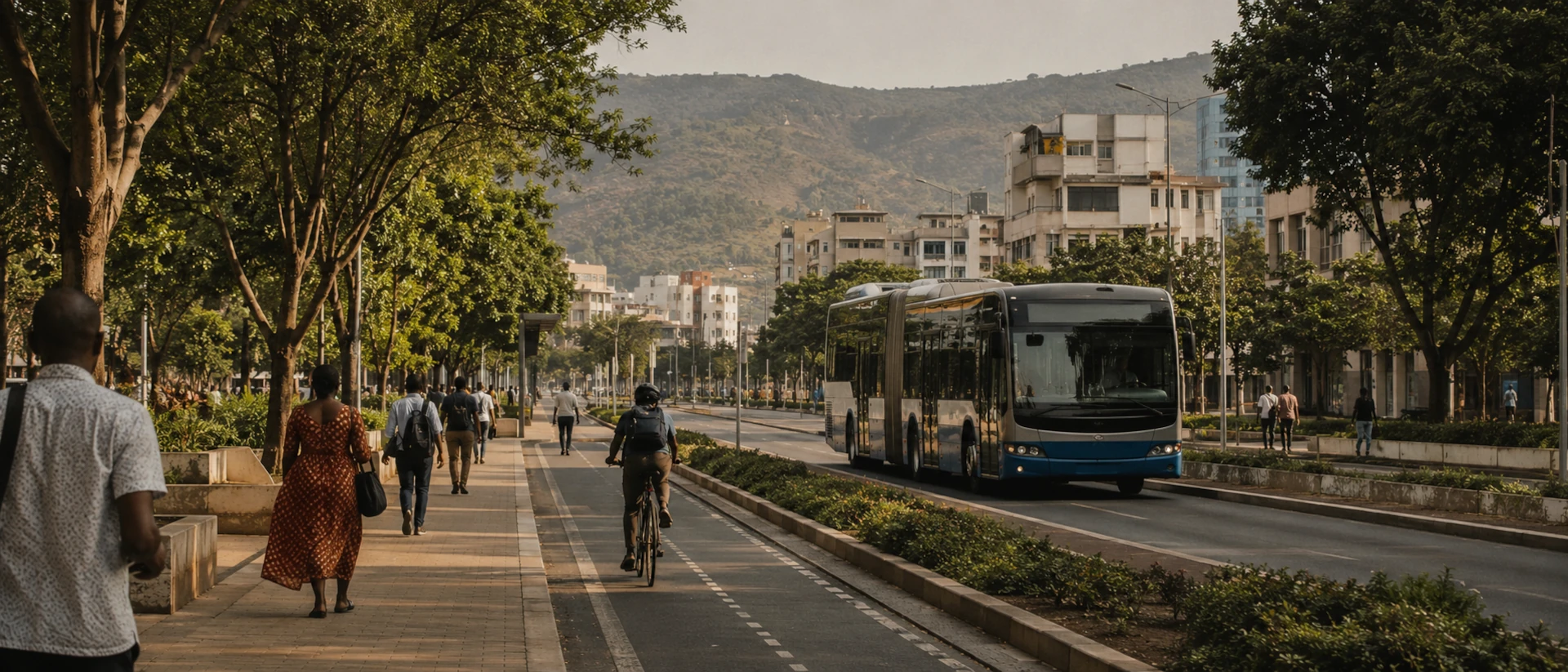 Editorial photograph for the Mobility solution.