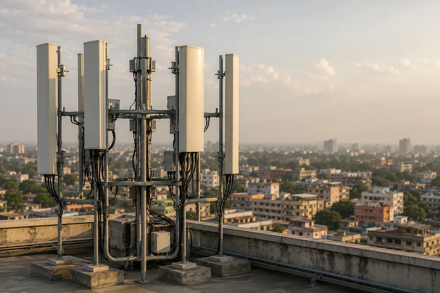 Editorial photograph for the Telecommunications & Internet solution.