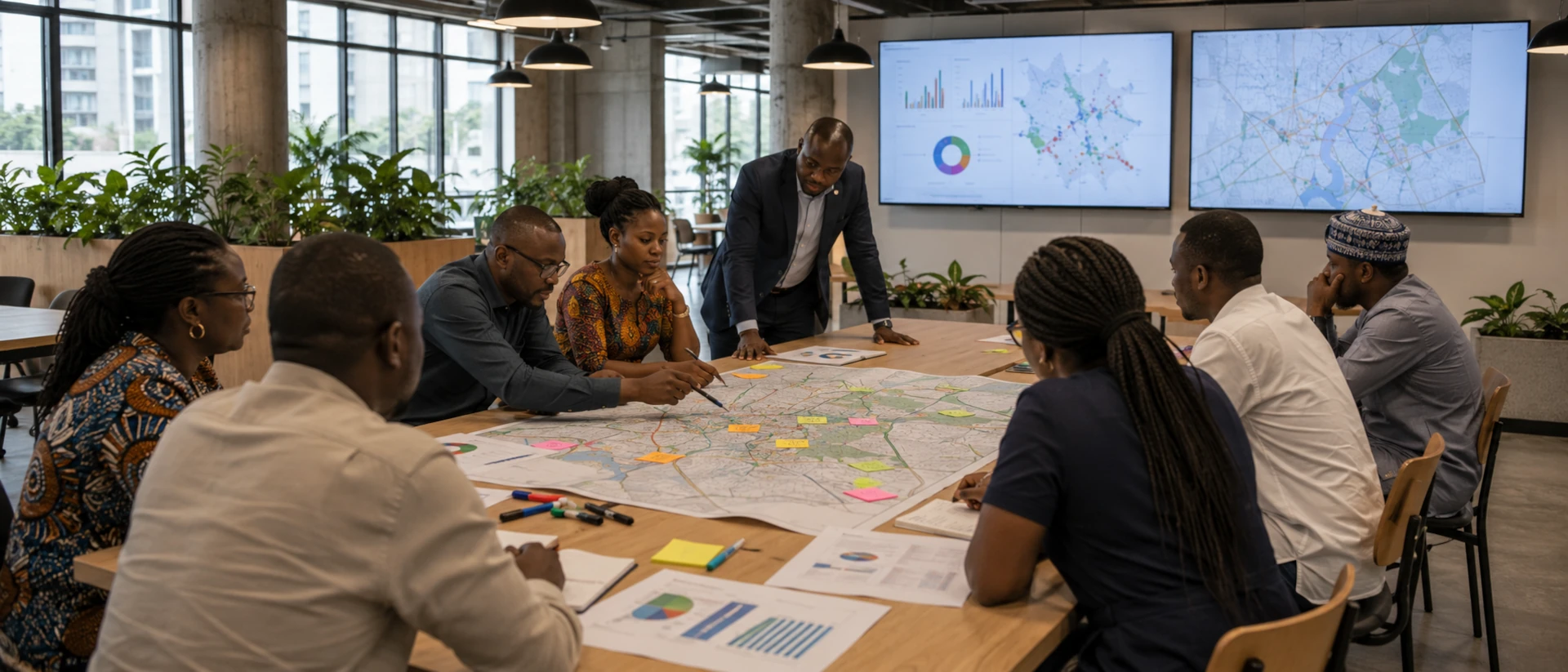 Editorial photograph for the Data-Driven Planning & Urban Governance solution.